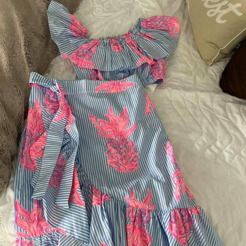 Lilly Pulitzer Larissa Rum Swizzle Set